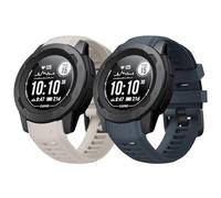 TPUOTI Para correa de reloj Instinct 2 Pulsera solar Instinct 2 Correa de reloj de repuesto de silicona suave de 22 mm Compatible con Instinct 2 Solar Tactical (naranja)(Slate+Tundra-white)