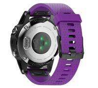 TPUOTI Para correas Fenix 5S/Fenix 6S Reemplazo de correas de reloj de silicona de fácil ajuste de 20 mm para relojes inteligentes Fenix 7S/Fenix 5S Plus/Fenix 6S Pro/D2 Delta S(Purple)