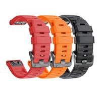 TPUOTI Para Fenix 8X Band 26MM correas de reloj para Fenix 6X Pro/Fenix 5X/Fenix 5X Plus/Fenix 7X/Fenix 3/HR/Tactix/Descent MK1/D2 Delta PX/D2 Charlie 3 piezas(3P1)