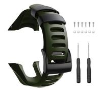 TPUOTI Para Suunto Ambit 3 Band, Correa de repuesto para Suunto Ambit 3 Strap - Correa de reloj premium para Suunto Ambit 3 Peak, 3 Sport, 3 Run, 2R, 2S, 2, 1(Army green)