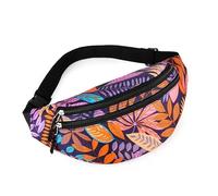 TPUOTI Riñonera deportiva para mujeres y hombres, riñonera impermeable para hombre, riñonera para hombre, bolsa portátil para teléfono, bolsas para teléfono, Orange, Talla única, Artesano