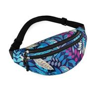 TPUOTI Riñonera deportiva para mujeres y hombres, riñonera impermeable para hombre, riñonera para hombre, bolsa portátil para teléfono, bolsas para teléfono, Blue, Talla única, Artesano