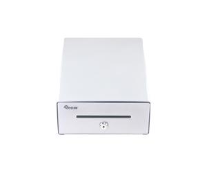 TPV CAJON PORTAMONEDAS EQUIP ALUMINIO APERTURA MANUAL Y AUTOMATICA CONECTOR RJ11 COLOR PLATA 351012