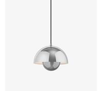TPWEWRX 12W Nórdico Moderno Macaroon Lámpara Colgante Salón Dormitorio Art Deco Techo Lámparas Colgantes Isla de Cocina Lámpara de araña Accesorios de Iluminación (Silver,23cm)
