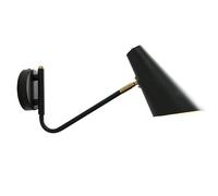 TPWEWRX Aplique moderno nórdico Lámparas de pared para lectura Lámpara de pared E27 para salón pasillo Aplique de pared para dormitorio Accesorios de iluminación (Black 1)