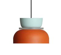TPWEWRX Nórdico moderno Macaron Lámparas colgantes de techo creativas Art Deco Lámpara colgante de iluminación Colgante de luz para restaurante Cafe Cocina Isla Sala de estar Dormitorio (D)