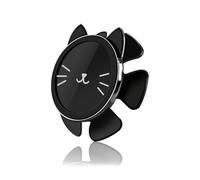 TPZORJX 1 Pieza Soporte Magnético para Gato, Soporte para Volante de Coche, Duradero Soporte Magnético para Volante, Compatible con Exteriores, Plateado