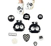 TPZORJX 10pcs Adornos para Zapatos，Pines para Crocs, Charms para Crocs, Accesorios para Zapatos, Decoración de Zapatos Brillantes, Moda Decoración del Zapato, Diy Hebillas Decorativas Zapatos