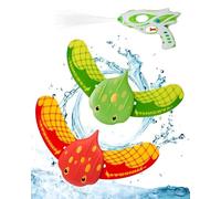 TPZORJX 2 pcs Juguete Peces Submarinos,con 1 aspersor,Juguete Pez Diablo,Juguete Natación Submarino,Juguete Natación Planeador,Piscina Peces Diablo,Juguete Pez Agua Niños,Bañera,Aguas Al Aire Libre