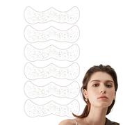 TPZORJX 6 pcs glitter face freckle tattoo, impermeable gold stars and dots temporary tattoo, holiday freckles, henna freckle tattoo film