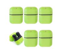 TPZORJX 6 Piezas Doble agujero Inhaladores Nasales,Buena Higroscopicidad Rellenables para Aromaterapia Tubos de Aceite Esencial Varillas Vacías Aromáticas con 12 Mechas de Algodón