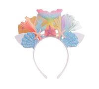 TPZORJX diadema de sirena para el pelo, diademas niña,diadema,corona de sirena, accesorio de fiesta de carnaval, accesorio universal para mujeres y niños,accesorios decorativos para el pelo