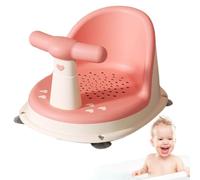 TQEBWUS Asiento de baño antideslizante para bebé - Silla de baño antideslizante para bebés para bañera | Asientos ligeros envolventes para sillas de para bebés de 6 a 18 meses