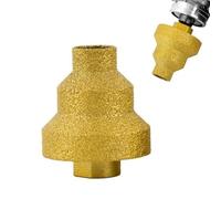 TQEBWUS Broca Expansora De Orificios, 20-35-50 Mm, Rosca M10 Broca Para Azulejos Para Amoladora Angular, Expansor De Orificios Para Brocas De Metal - Brocas Escariadora De Agujeros Brocaes Escalonada