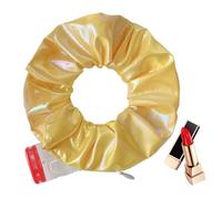 TQEBWUS Hair Scrunchies con Bolsillo Cierre | Accesorios Para Sujetar La Cola De Caballo - Coletas con Bolsillos Ocultos | Para Efectivo Lápiz Labial Llaves Y Objetos De