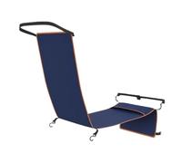 TQEBWUS Hamaca plegable para pies en avión, hamaca de viaje para adultos, extensor de asiento aéreo | Alfombrilla de extensión de asiento relax para hombre, mujer y niños, coche autobús