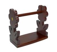 TQEBWUS Soporte giratorio para , dispensador de de madera para ganchillo, dispensador de husillo de madera, accesorios de costura para amantes del tejido, tejedores, entusiastas de las