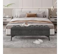 Tqertrtfxa Banco con Almacenamiento, vestidor, de sofá cajones, se Puede Usar como Asiento, Junto a la Cama, para cambiarse los Zapatos en el recibidor(D,120cm/47.2in)