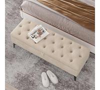 Tqertrtfxa Banco con Almacenamiento, vestidor, de sofá cajones, se Puede Usar como Asiento, Junto a la Cama, para cambiarse los Zapatos en el recibidor(A,120cm/47.2in)