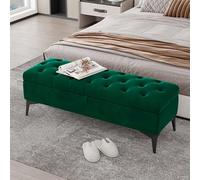 Tqertrtfxa Banco con Almacenamiento, vestidor, de sofá cajones, se Puede Usar como Asiento, Junto a la Cama, para cambiarse los Zapatos en el recibidor(E,120cm/47.2in)