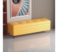Tqertrtfxa Banco de Almacenamiento con Asiento tapizado, Zapatero Empotrado Grande Compartimento Oculto, Otomana Gran Capacidad, Ideal para recibidor, Sala Estar y Dormitorio(C,170cm/66.9in)