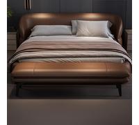 Tqertrtfxa Banco Multifuncional para el pie de la Cama, Banco Largo a los pies en Dormitorio, Tipo sofá vestidor, para cambiarse Zapatos Entrada(Brown,150cm/59.1in)