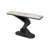 Tqertrtfxa Consola Moderna y Minimalista para Colocar detrás del sofá, de Alta Gama con Paneles Piedra laja,colocada contra la Pared Frente a Puerta(C,150 * 30 * 80cm/59.1 * 11.8 * 31.5in)