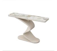 Tqertrtfxa Consola Moderna y Minimalista para Colocar detrás del sofá, de Alta Gama con Paneles Piedra laja,colocada contra la Pared Frente a Puerta(E,150 * 30 * 80cm/59.1 * 11.8 * 31.5in)