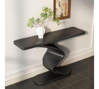 Tqertrtfxa Consola Moderna y Minimalista para Colocar detrás del sofá, de Alta Gama con Paneles Piedra laja,colocada contra la Pared Frente a Puerta(B,120 * 30 * 80cm/47.2 * 11.8 * 31.5in)