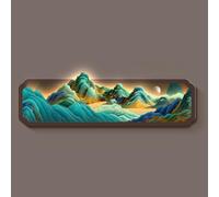 Tqertrtfxa Cuadro Decorativo para pasillos de Entrada,tapices para pasillos y Puertas de Alta Gama Iluminación Mural,Lámpara de Pared Decorativa para Entrada y Pasillo(I,90 * 30cm/35.4 * 11.8in)