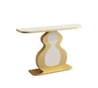 Tqertrtfxa Mesa Auxiliar Minimalista para salón,Consola Moderna y para Colocar detrás del sofá,Base de Metal; se Puede un o en la Entrada(I,100 * 30 * 80cm/39.4 * 11.8 * 31.5in)