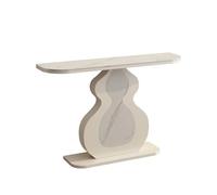 Tqertrtfxa Mesa Auxiliar Minimalista para salón,Consola Moderna y para Colocar detrás del sofá,Base de Metal; se Puede un o en la Entrada(J,100 * 30 * 80cm/39.4 * 11.8 * 31.5in)