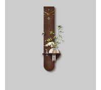 Tqertrtfxa Reloj de Pared Decorativo LED 3D Gran tamaño, Cuadro para Fondo TV Sala Estar, Cuadro con Reloj, Mural Creativo para Entrada, silencioso, Ideal para dormitorios(B,100 * 22cm/39.4 * 8.7in)