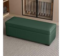 Tqertrtfxa Taburete Cambiador con Almacenamiento, Taburete para el pie de la Cama del Dormitorio, para sofá Sala Estar, reposapiés Negro, para Entrada(H,120 * 30 * 40cm/47.2 * 11.8 * 15.7in)