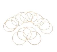 TQHGM 14pcs Women, 3 7cm/2.76 Inch Bohemian Polished Gold Bracelet Stackable Bangle Indian Jewelry Sets for Daily Wearing Fashion Gift