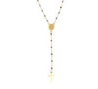 TQHGM Accessorie Religious Rosary For Women - 1pc Religious Rosary Cross Mary Pendant Link Cable Chain 20inch, s