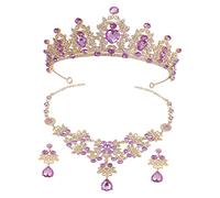 TQHGM Accessories Crown Bridal Wedding Bride Jewelry Bridal Bridesmaid Formal Jewelry Rhinestone