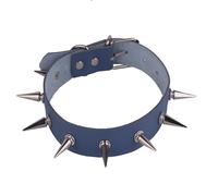 TQHGM Collar Female Collarbone Chain Leather Personalized Valentine's Day Casual Holiday Hip Hop Birthday Party