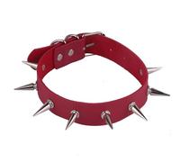 TQHGM Collar Female Collarbone Chain Leather Personalized Valentine's Day Casual Holiday Hip Hop Birthday Party