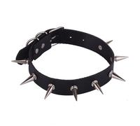 TQHGM Collar Female Collarbone Chain Leather Personalized Valentine's Day Casual Holiday Hip Hop Birthday Party