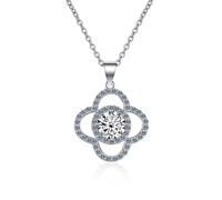 TQHGM Decorations Accessories s for Women,1CT D Color Moissanite Pendant s, Green/Blue/Yellow Diamond, Jewelry for Mom Girls Girl