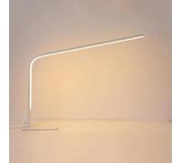 TQHGM Head Eye-Care Light Infinitely Dimmable Hotel Office Reading Desk Suitable for Dormitory Bedroom Lamp Nightstand Dressing Table Coffee Shop Decoration (White)