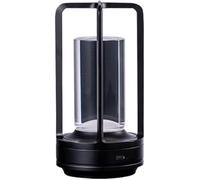 TQHGM Head Stand Light Acrylic Desktop Nightstand Accent Lamp 3 Color Mode Bedside Desk Table Reading Lamps Bedroom Night Lights USB Charging Head(Dark)