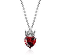 TQHGM Luxury Natural Pink Quartz Crown Pendant s Elegant Real Women's Birthday Fine Jewelry Red