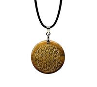 TQHGM Meditation Flower Life Seven Pendant Chakras Crystal of Pendant Stone s & Pendants E Jewelry