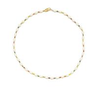 TQHGM Pendant Chain Men Women Jewellery Pearl For Female with Seed Beads Friends Birthday Streetwear