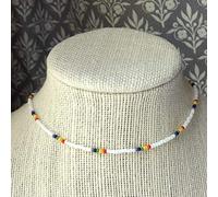 TQHGM Seed Beads Strand Women String Beaded Short Choker Jewelry Chokers