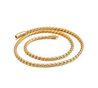 TQHGM Stainless Steel Chains, Men Push-Button Clasp Male Chain Accessories Jewelry s for Boyfriend