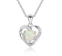 TQHGM Trend Pendant Chain Men Women Jewellery Bohemia Blue Imitation Opal Cute Fish Pendant For Women Charm Crystal Animal Turtle For Women