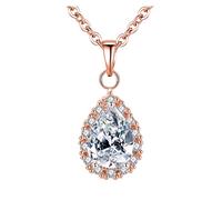 TQHGM Women s Pendants for Patrck Day Fashion Women with Water Drop Pendant Sterling Pendant Jewelry s For Women Mother Sister Daughter Beautifully Broken